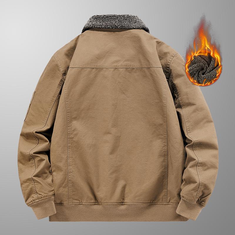 Outdoor-Jacke für Herren im Herbst und Winter, Schnell trocknend, Wasserdicht, Große Größe, Lockeres Assault-Top, Lässige Arbeitsjacke, Herrenjacke