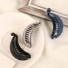 Korean Style Candy Color Non-Slip Hair Claw Sweet Banana Shape Matte Hair Clip Hair Accessories