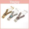 Retro Water Drop Chain Necklace With Rhinestone Inlay And Multilayer Design For Fashion Enthusiasts