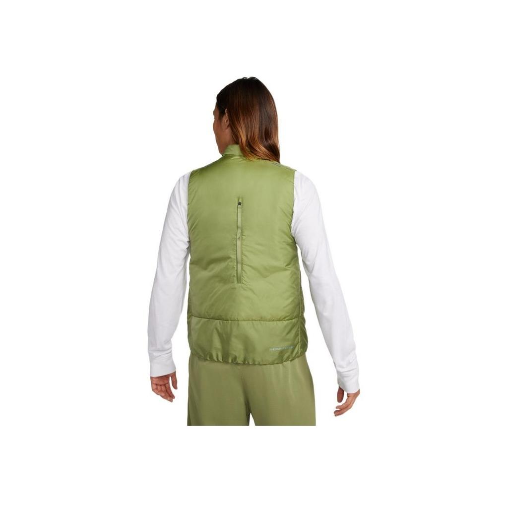 Nike Therma-Fit Adv Solid Zip-Detail Water-Repellent Down Vest Men Outerwear Green DD5696-334