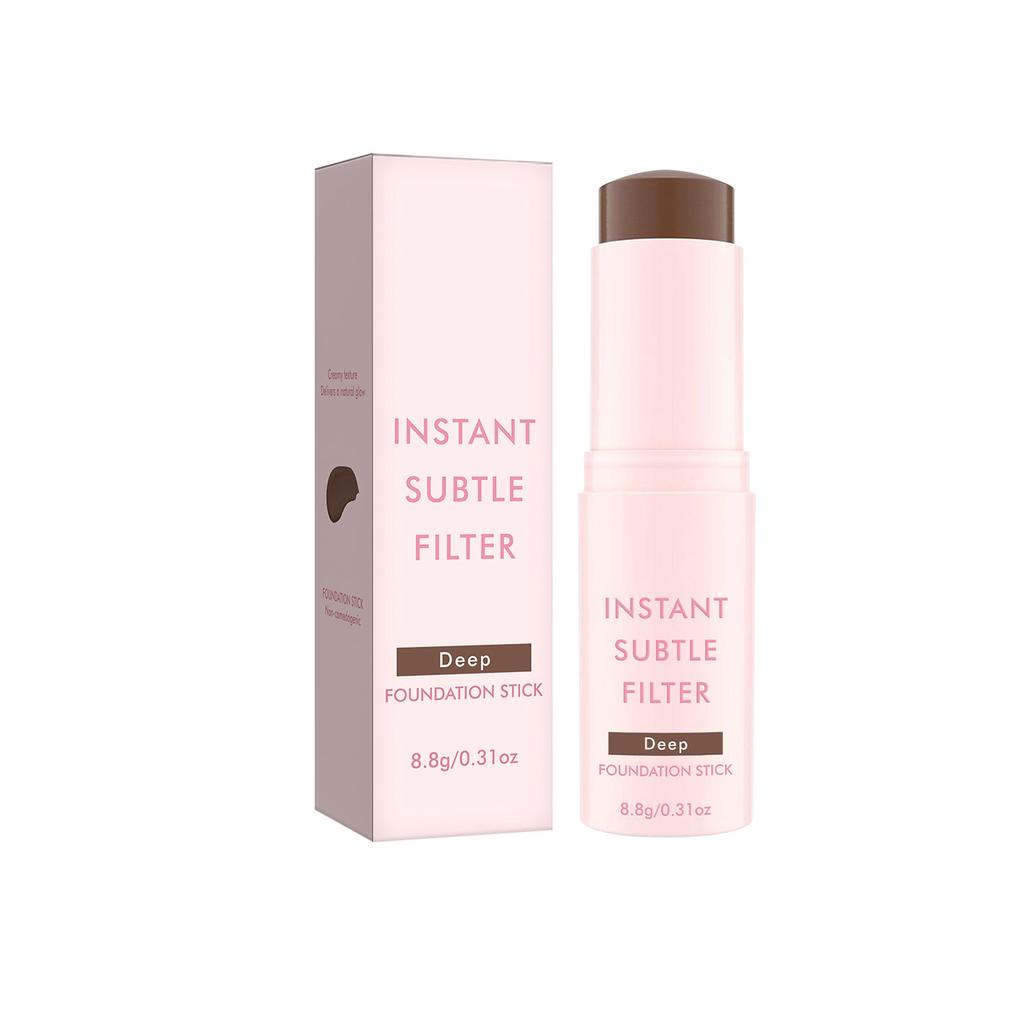 Portable. Lightweight Stick Foundation Provides Long-lasting Coverage Of Blemishes. Redness And Spots.