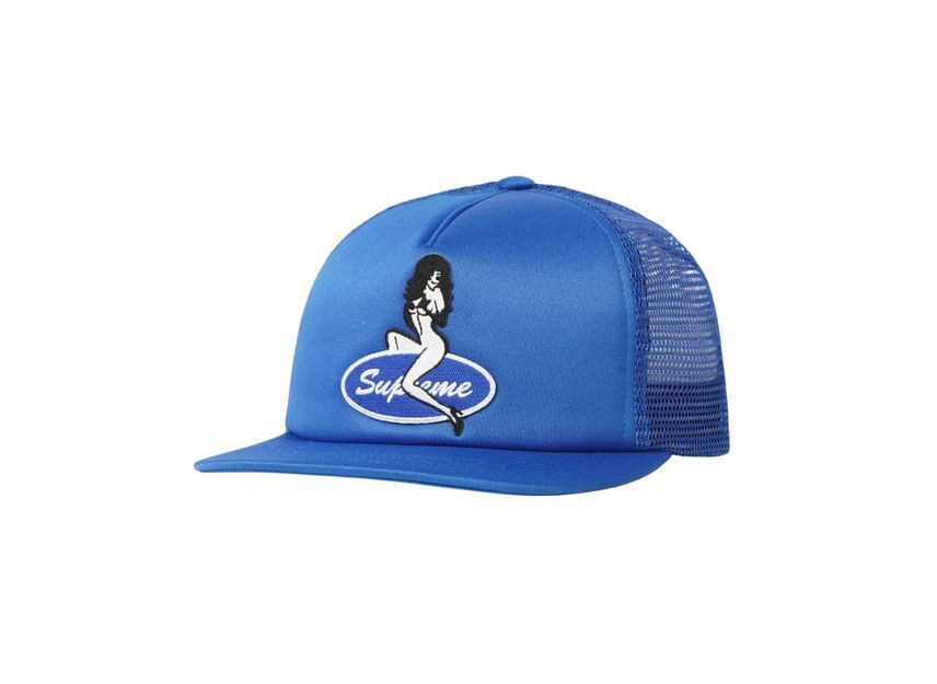 Supreme Pin Up Mesh Back 5-Panel Royal One-Size