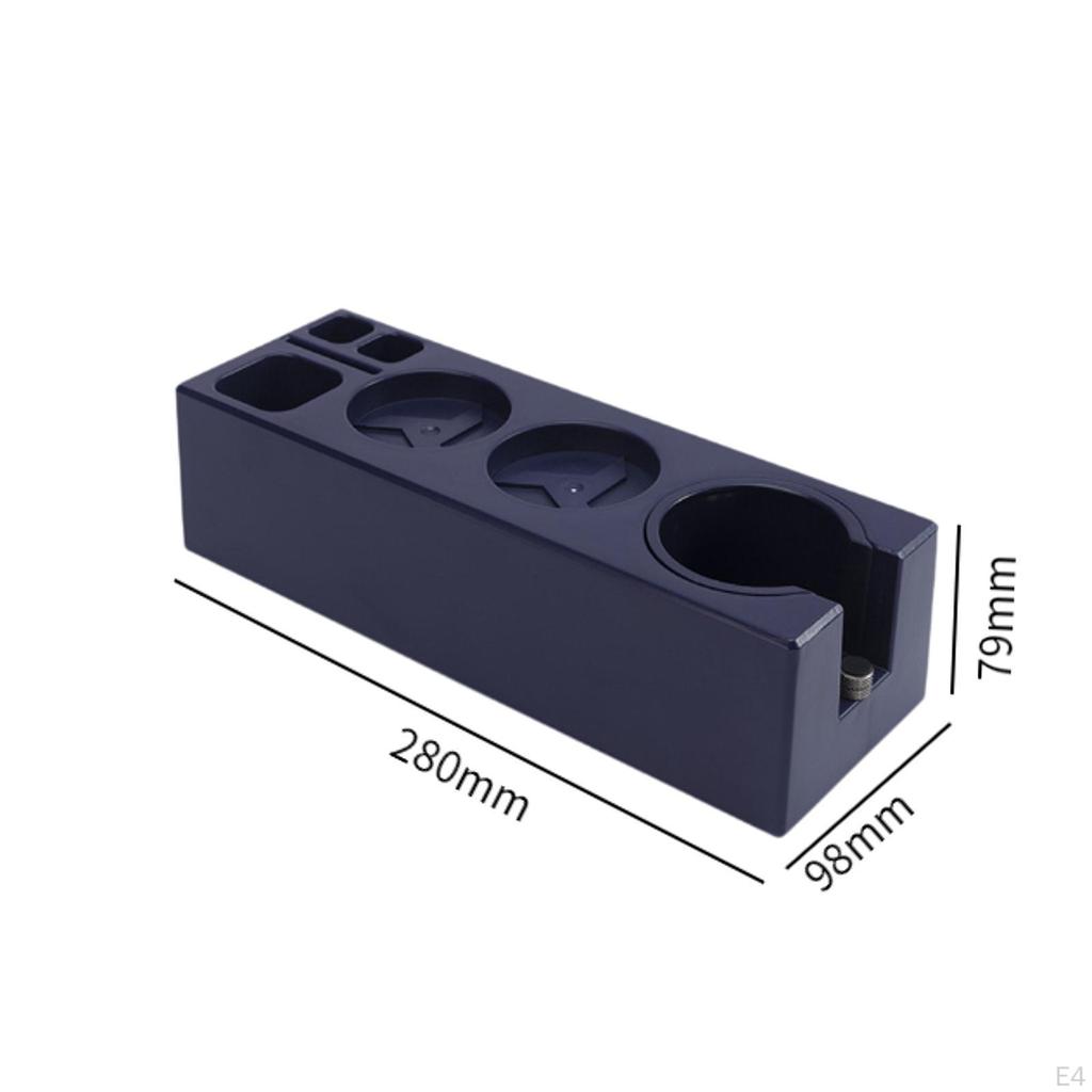 Kaffee Tamping Station Tamper Halter für 51/54/58mm Espresso Siebträger Praktische