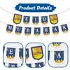 EID Mubarak Paper Banner Garland for Islamic Muslim Party Home Decoration 2025 Ramadan Kareem Hanging Ornaments Bunting Gift