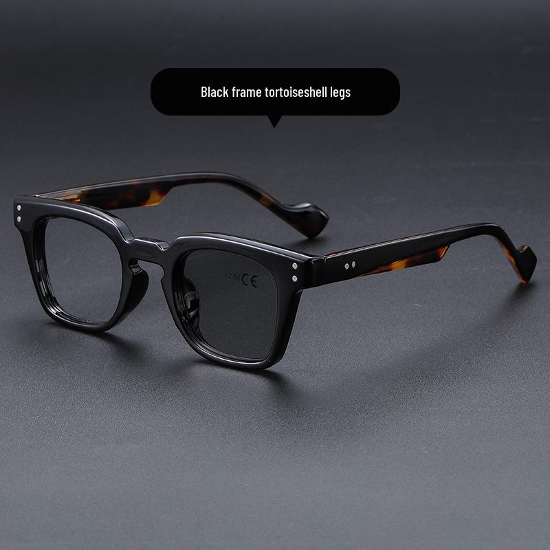 Unisex Japanese Multifocal Photochromic Blue Light Blocking Reading Glasses for Distance and Close-Up, Flat Lens, Senior-Friendly.