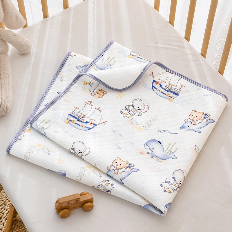 A-class Soft Cotton Leak-Proof Baby Diaper Pad - Machine Washable and Skin-Friendly Crib Mattress.