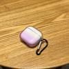 Creative Design Gradual Change Purple Transparent Shell Anti-drop Earphone Shell Compatible with AirPods /1/1 Pro 1 Anti-drop