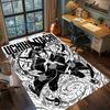 Covor Personaj Anime Naruto pentru Sufragerie Dormitor Decor Acasă Covor Cool Film Covor Joacă Podea