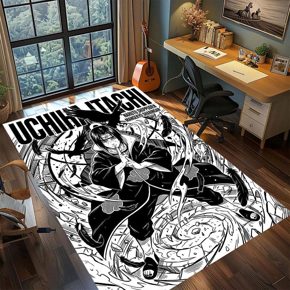Covor Personaj Anime Naruto pentru Sufragerie Dormitor Decor Acasă Covor Cool Film Covor Joacă Podea