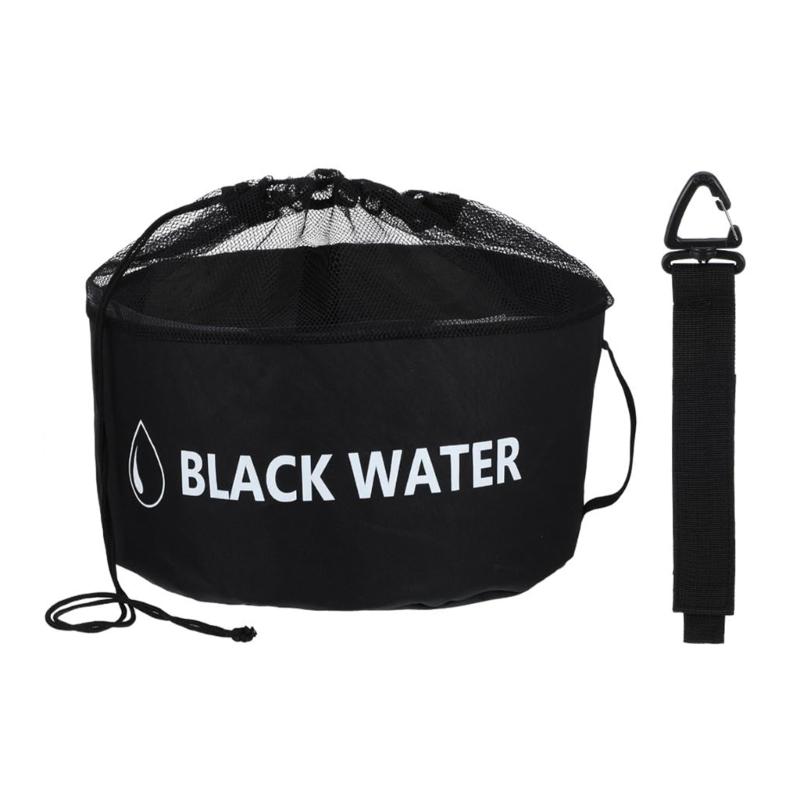 Camper Organizer Tasche für Schläuche Kabel 4 Farbabschnitte Wasserdicht Oberes Netzfach Camper Aufbewahrungslösung