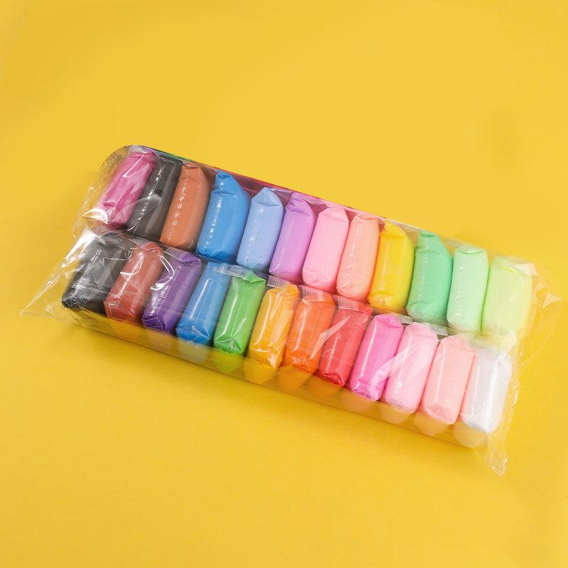 36 farger/sett Luftleire Fimo Polymer Plastelina Modellering DIY Leire Kreativ Læring Pedagogisk Leke