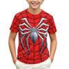 Kids' Short Sleeve Neck T-Shirt with Graphic Print for Casual Daily Wear