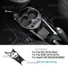 Real Hard Dry Carbon Fiber LHD RHD For Abarth 595 695/Fiat 500 2016-2023 2024 500E 16-19 Water Cup Holder Gear Shift Trim Cover