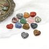 3Pcs, Assorted Natural Crystal Heart Stones Bulk Polished Healing Crystal Hearts for DIY Jewelry, Meditation, Reiki & Valentine's Day Gifts