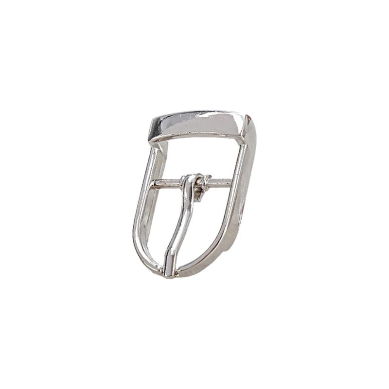 20PCS 19mm Metal Belt Buckles Reversible Metal Belt Buckle Replacements for Leather Belt Backpacks Strap Bag Accessories