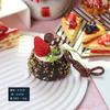 1 Realistic Chocolate Cheeseburgercake Pendant Decoration, Bag Pendant, Car Interior Decoration