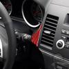 For Mitsubishi Lancer Evolution EVO X 2008-2015 Speedometer Trim Strip Cover Real Carbon Fiber Sticker Car Interior Accessories