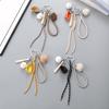 Bag Pendant Charm Braided Rope Keychain Bag Charms for Purse Handbags Bag Accessories Car Key Charm for Women Men Gifts