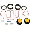 20pcs Air Compressor Repair Kit Cylinder Gaskets Piston Rings Filter Elements For 550W 750W 1100W 1500W Oil-free Compressors