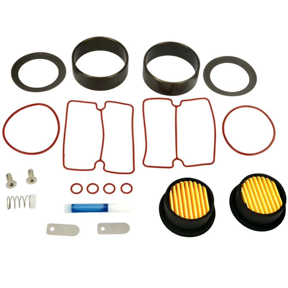 20pcs Air Compressor Repair Kit Cylinder Gaskets Piston Rings Filter Elements For 550W 750W 1100W 1500W Oil-free Compressors