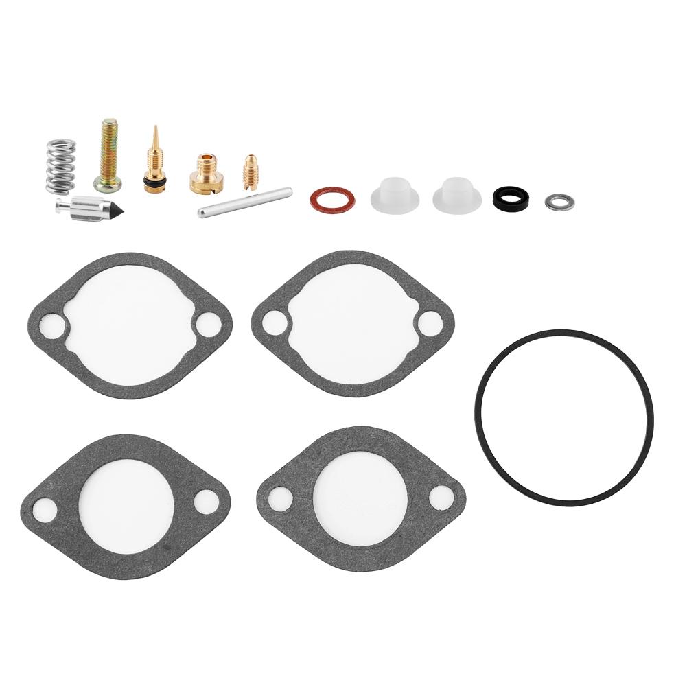17pcs Carburetor Repair Rebuild Kit for Kawasaki 610 600 SX Mule FREE NJ