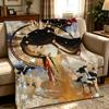 Anime H-Heaven Officials Blessing-g Throw Thick Comfort Flannel Quilt, Multi-scene Use Indoor Outdoor Daily Nap