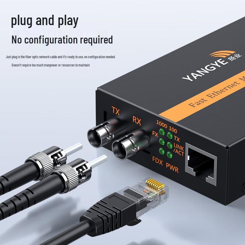 Yangye Gigabit Single-Mode Dual-Fiber Transceiver