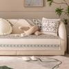 Luxury Sofa Covers Living Room Non-Slip Armrest Backrest Sofa Cushion  Universal Linen Ethnic Style Sofa Cushion Slipcover