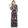 Fashion Women's Long Sleeve Christmas Dress Long Skirt Clothing With Premium Quality Material