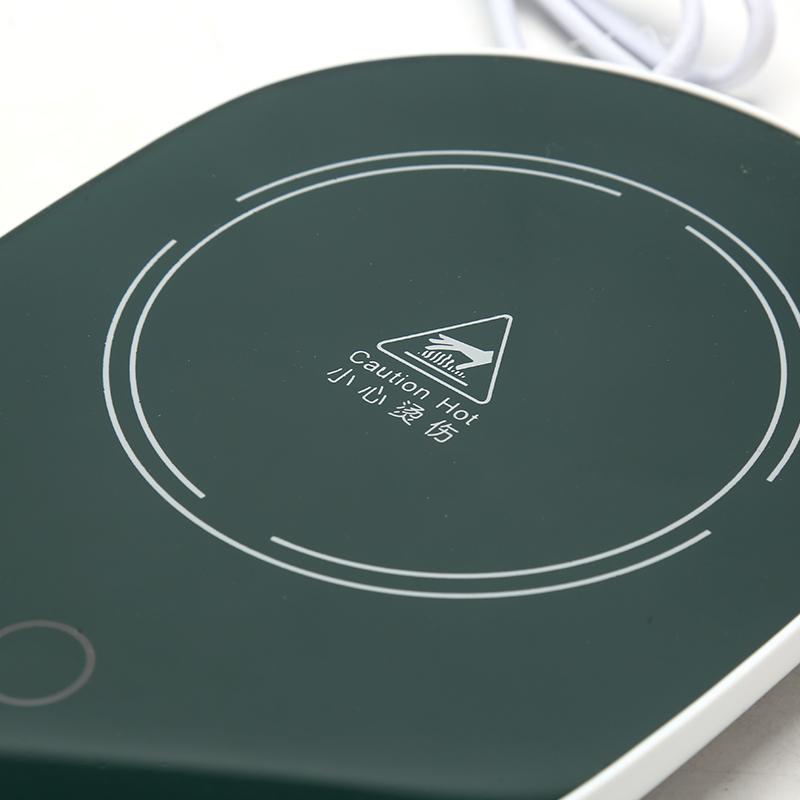 Coffee Mug Cup Warmer Insulation 55 Celsius Thermostat Coaster Tea Milk