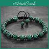 Malachite Styles Fashionable 4 Bracelet Natural Stone Beads Bracelet For Men And Women Valentines Day Gift