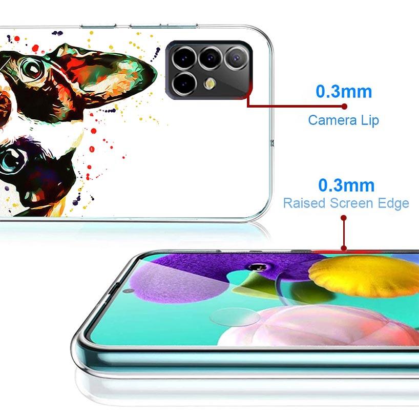 French Bulldog Dog Pug Case Phone Cover for Samsung Galaxy A17 A16 A15 A14 A13 A56 A55 A54 A53 A36 A35 A34 A33 A26 A25 A24 A23 A
