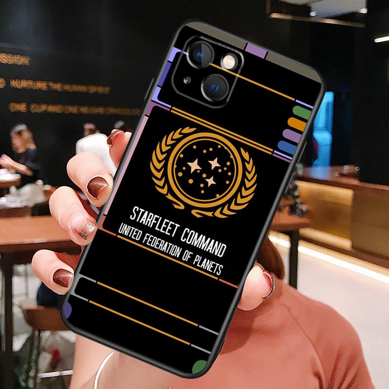 Stars And Treks Phone Case For iPhone 16 Pro Max 14 13 12 11 15 Pro Max Plus 12 13 Mini XR 16e Funda Cover