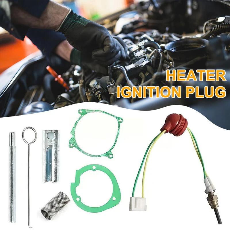 Car Air Diesel Gasket Ceramic Glow Plug Kit For 12V 2KW 5KW 8KW Chinese Diesel Heater Parking Heating Kits