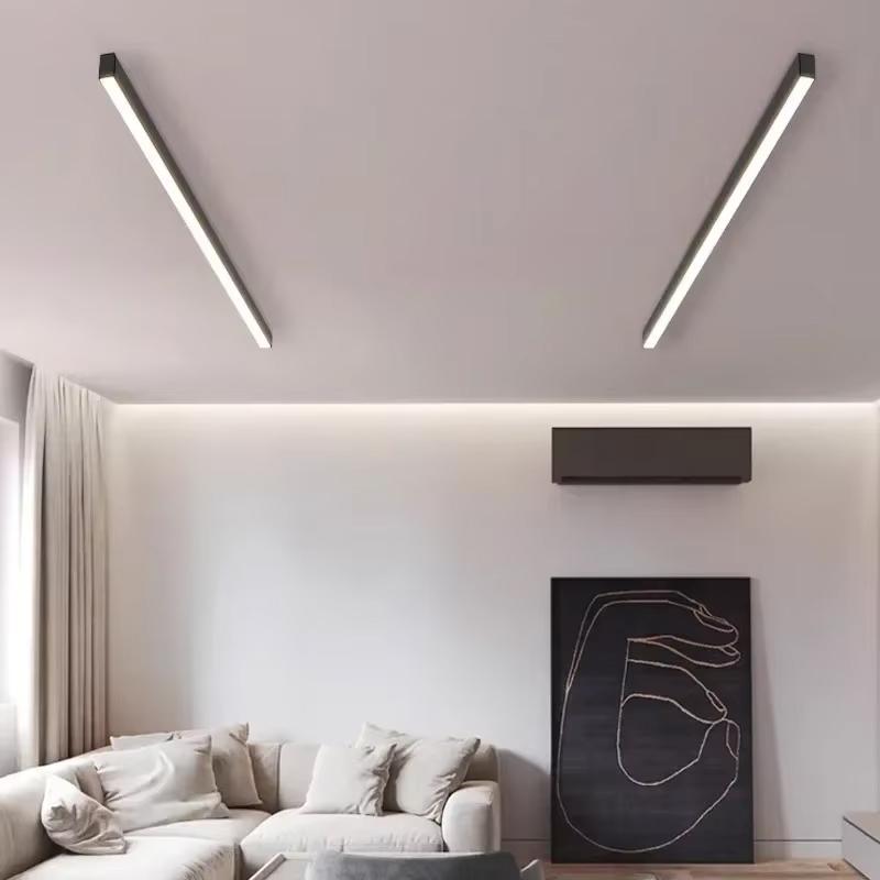 LED Long Strip Light 80CM Ceiling Light Modern Living Room Hallway Balcony Cloakroom Office Shop Indoor Lighting Ceiling Lamps