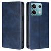 For Xiaomi Redmi Note 13 4G Case PU Leather Stand Magnetic Closure Flip Phone Cover Wallet
