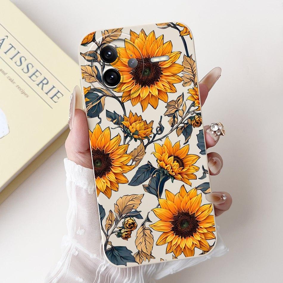 For Xiaomi Poco F7 Ultra / Poco F7 Pro Elegant Butterfly Floral Phone Case For Poco F7ultra F7Pro Soft Silicone Shockproof Cases