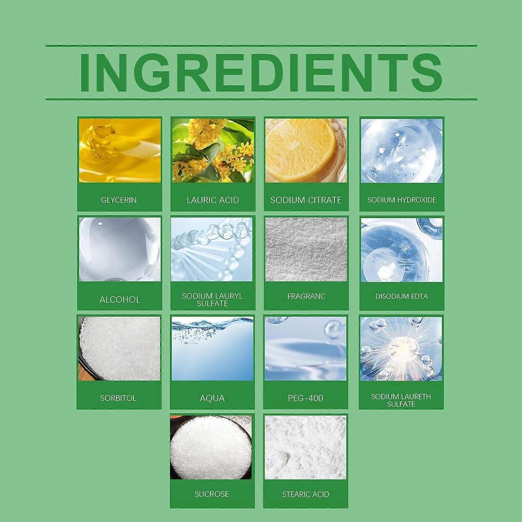 OceAura Body Bath Soap Cleansing and Odor Emitting a Refreshing Fragrance and Rich Foam Bath Soap
