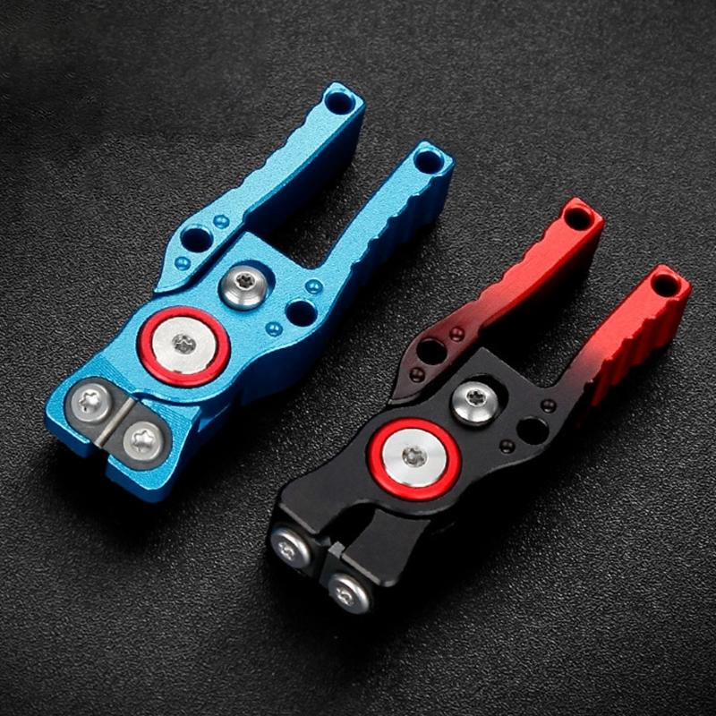 Multifunctional Fishing Pliers Mini Fishing Scissors Wire Cutter Portable Lightweight Scissors Aluminum Line Clippers