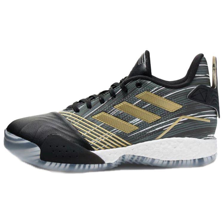 

Adidas T-Mac Millenium Black Gold Мужские кроссовки Core-черный золотой-металлик однотонный-серый EE3678