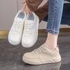 Thick-soled Little White Shoes Women's Versatile Spring and Autumn Muffin Breathable Casual Sports Board Shoes