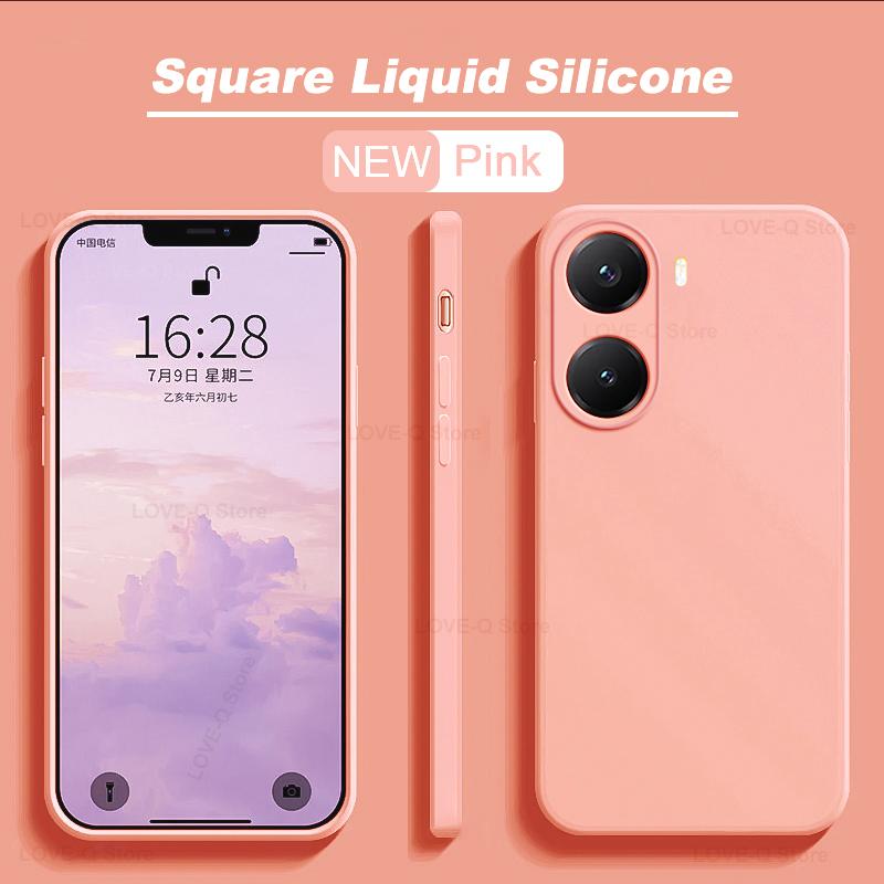 For Poco X7 Pro Case Liquid Silicone Shockproof Phone Cases For Xiaomi Poco X7 Pro Soft TPU Cover
