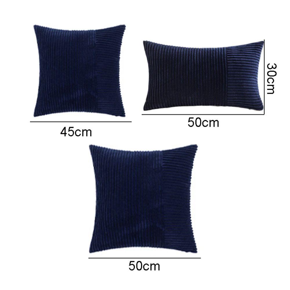 Multiple Sizes Corduroy Pillowcase Classic Cushion Cover Throw Pillowcover  Living Room/Office