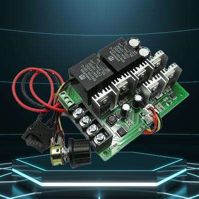 DC10-50V Motor Drehzahlregler Antriebsmodul 2000W 40A Spannungsregler Hohe Leistung 12V 24V 36V Lineares Potentiometer Drehzahlregelung