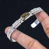 Pietersite Gemstone Birthday Sister Elegant Unique New Bangle Jewelry 925 Silver