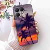 For Tecno Pova 7 Ultra 5G LJ9 Case Cartoon Cat Tiger Silicone TPU Black Cover For Tecno Pova 7Ultra 5G 6.67" Phone Cases Fundas