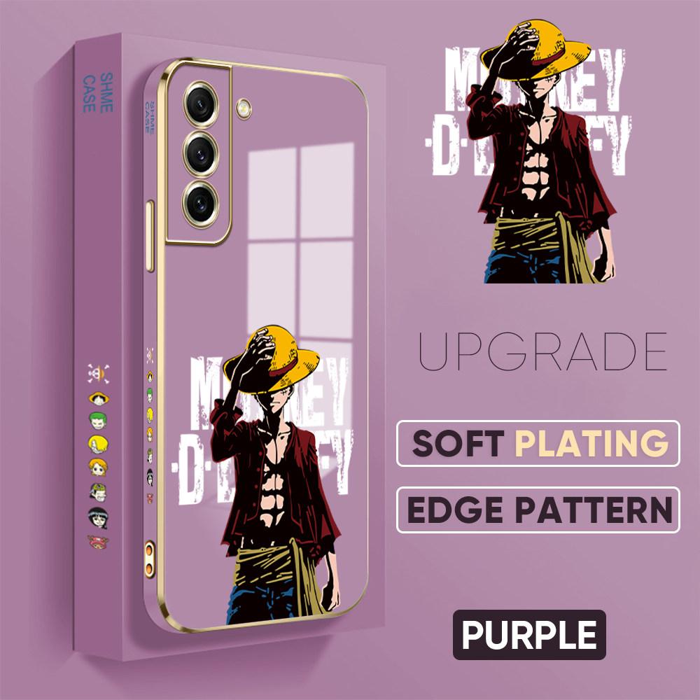 Colorful Printing Patterns Square Edge Pattern Casing Plated Phone Shell Luxury Plating Soft Phone Case for iPhone Motorola Moto OnePlus Samsung