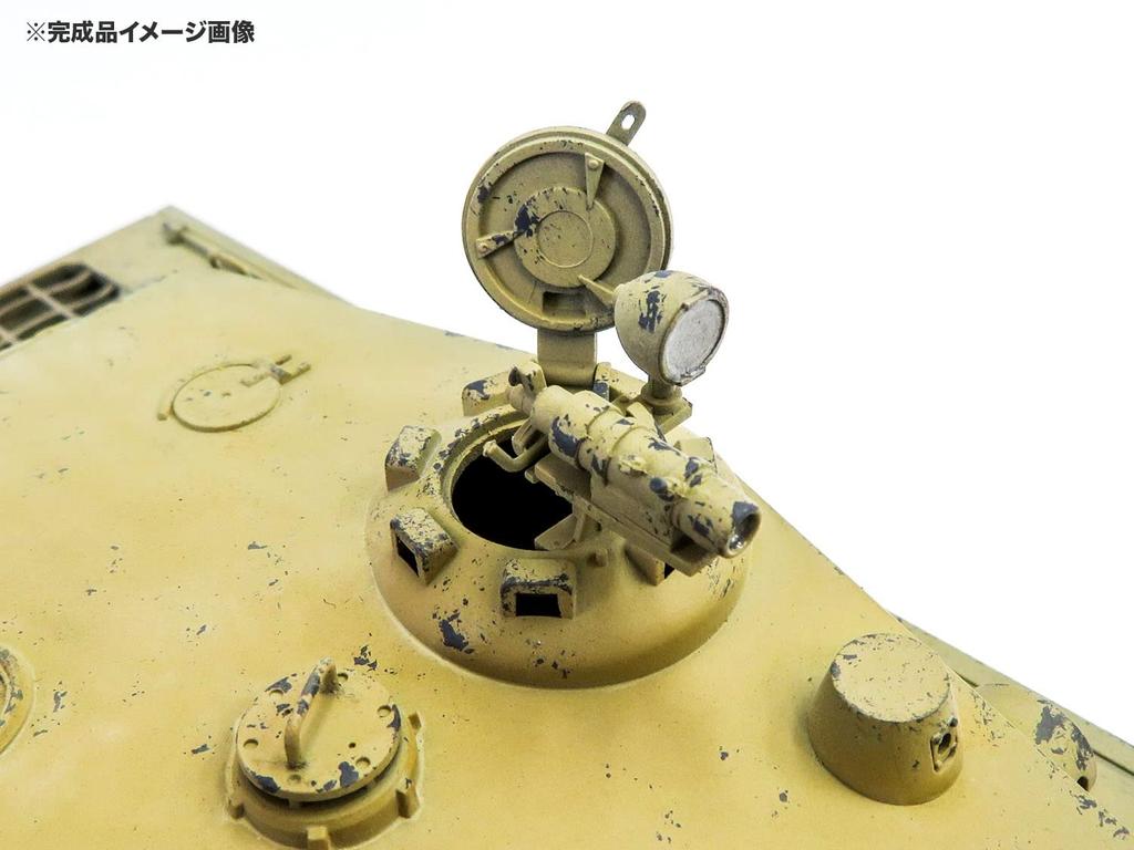 Platts Rocket Models Fist of War Series German Army KwK Panther III Night Vision Parts Metal Gun Barrel Included Plastic Model 47021SP 1/35 E-50