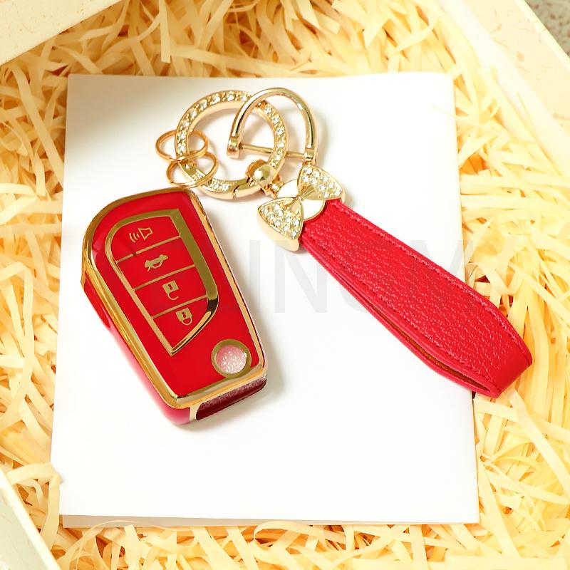 2/3/4 Buttons for Toyota Auris Corolla Reiz Avensis Verso Yaris Aygo Rav4 Scion TC IM TPU Car Key Case Cover Remote Shell Fob