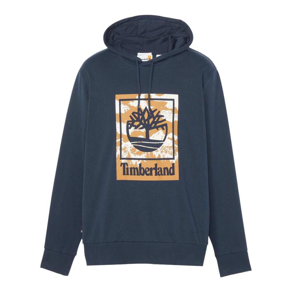 

Timberland Men s Graphic Loopback Hoodie Sweatshirt, Dark SAPPHIRE, Size S (TB0A2PTV4331)